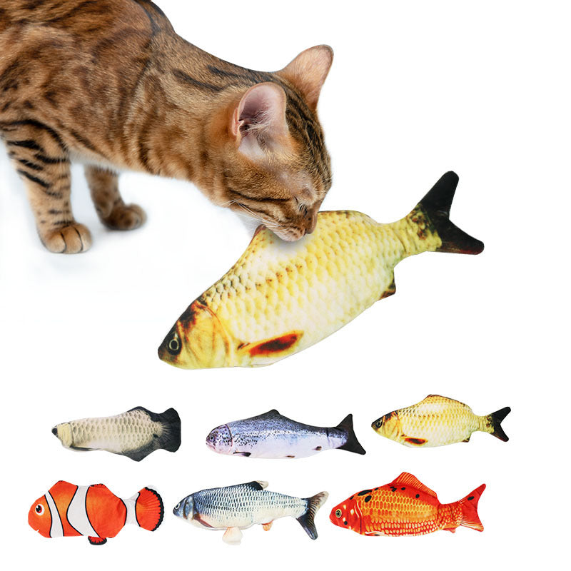 Pet Supplies Catnip Fish Toy