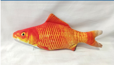 Electric cat simulation jump fish usb charging pet toy