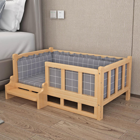 Luxurious Pet Summer Wooden Bed King Life
