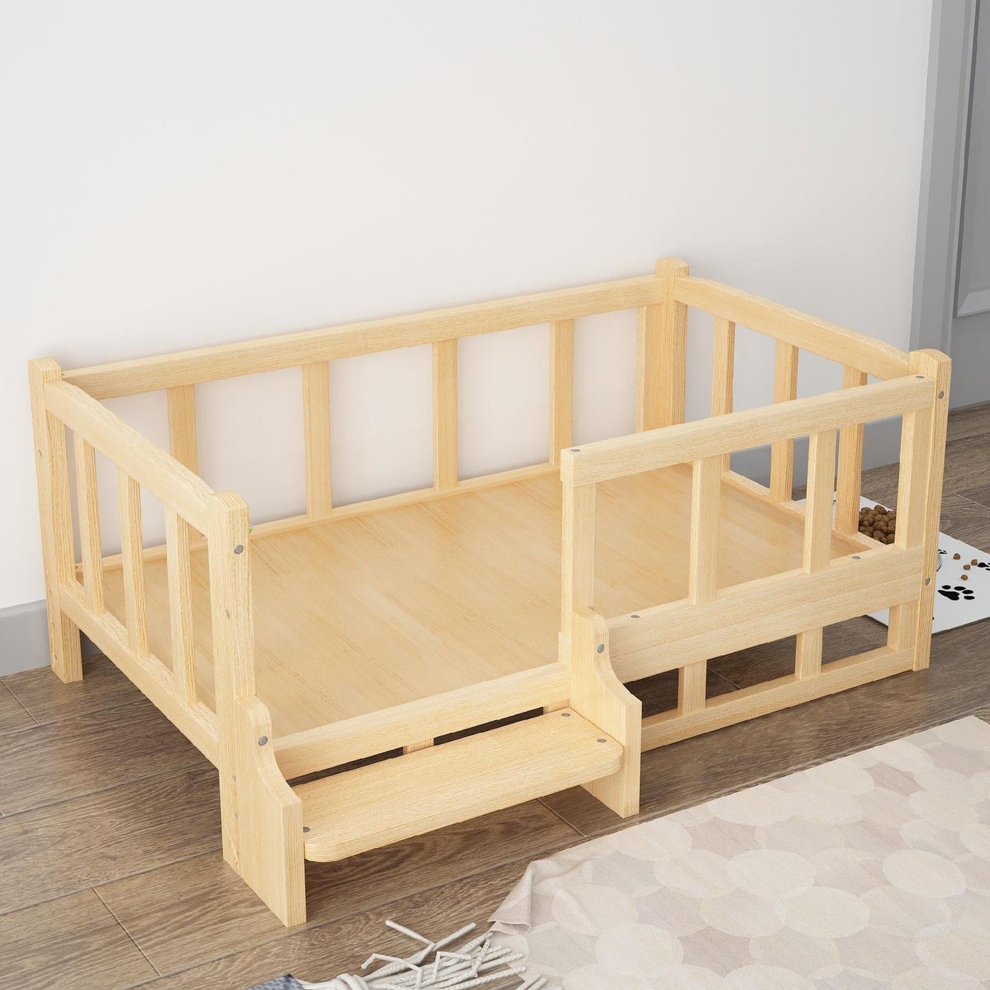 Luxurious Pet Summer Wooden Bed King Life